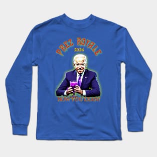 Biden 2024 Long Sleeve T-Shirt